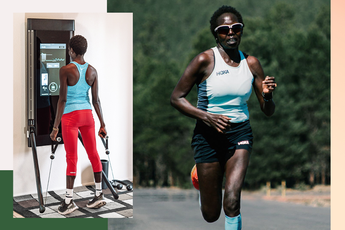 Elite distance runner Aliphine Tuliamuk has used strength training to recover from injury