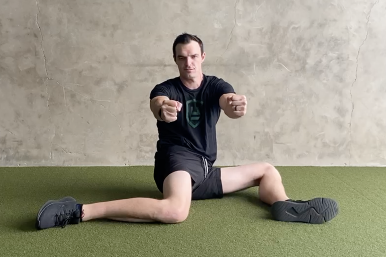 90-90 Hip Mobility Drill