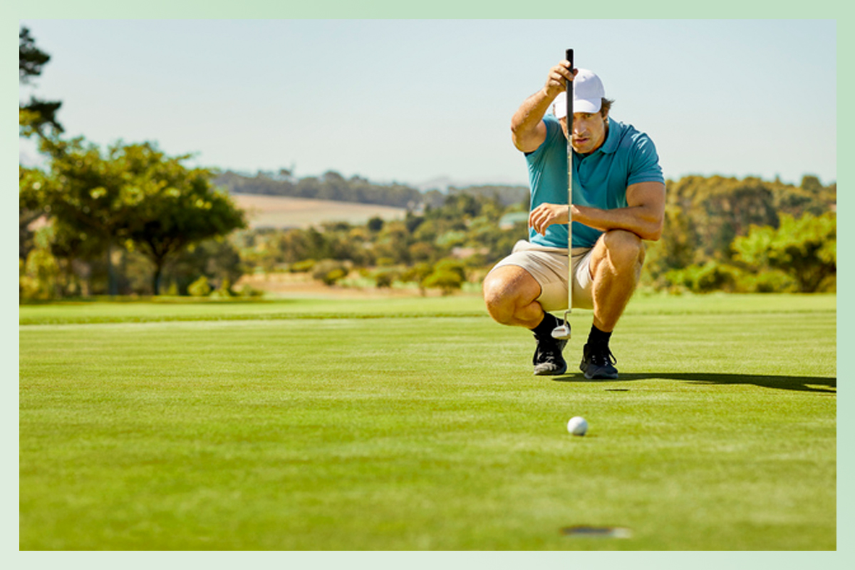 Golfer Pre-Shot Routine; improve golf performance