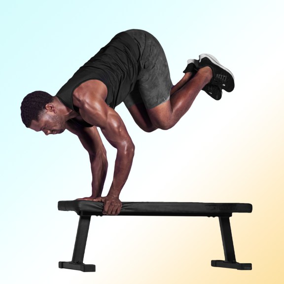 Lateral bench jump