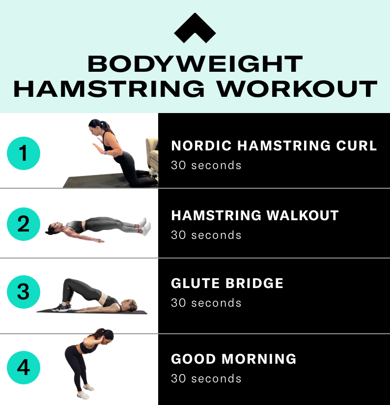 hamstring workouts at home