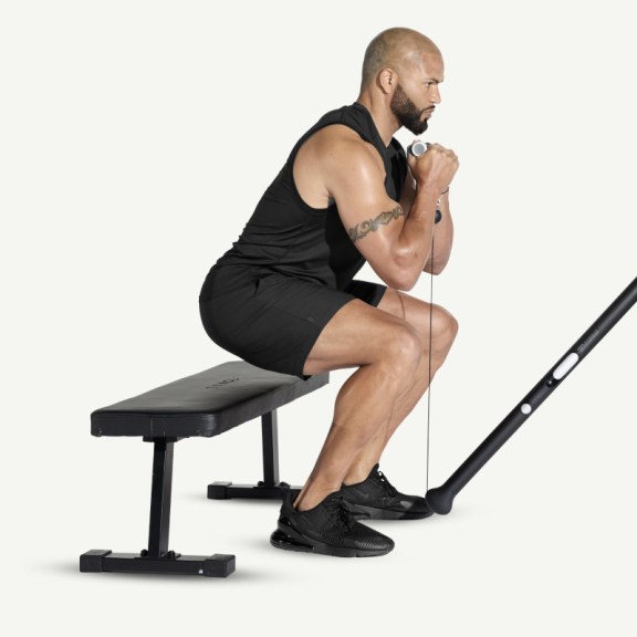 Goblet Squat to Bench