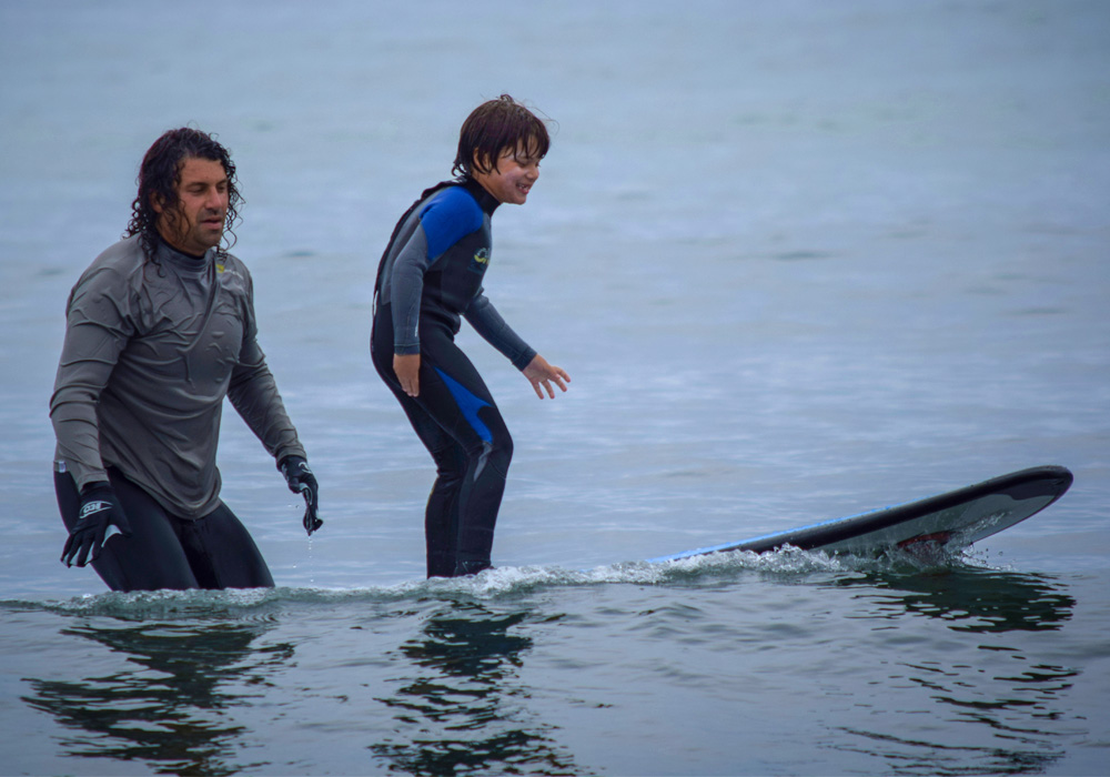 Ben Intonato on Tonal and surfing with his son Rocco