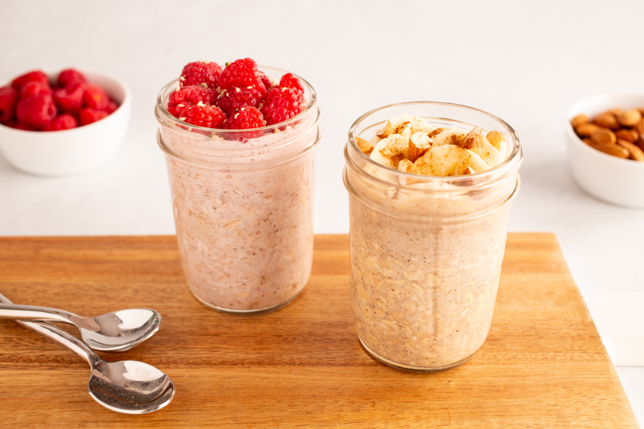 overnight oats two ways